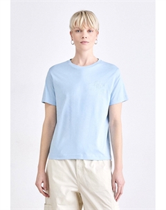 Базовая футболка TONAL SHIELD, светло-голубой Gant