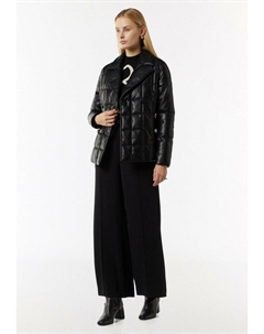 Куртка из искусственной кожи, черный Comma,