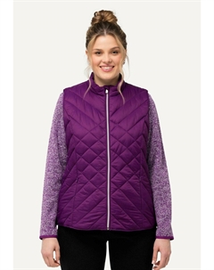 Жилет HYPRAR WATER REPELLENT QUILTED, фиолетовый Ulla popken