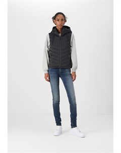 Жилет EBONIE HOOD, темно-серый Jdy