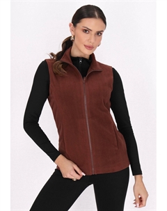 Жилет, темно-коричневый Faina