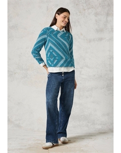 Джемпер, синий Cecil