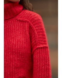 Джемпер CHUNKY HIGH ROLL NECK, красный Next