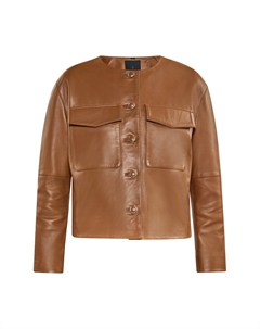 Кожаная куртка, коричневый Dreimaster