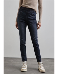 Джеггинсы, синий Street one