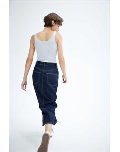 Юбка джинсовая А-силуэта, синий H&m