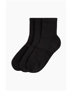 3 пары носков, черный H&m