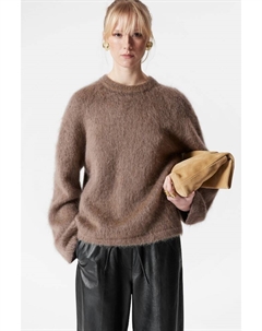 Свитер из смеси мохера, коричневый & other stories