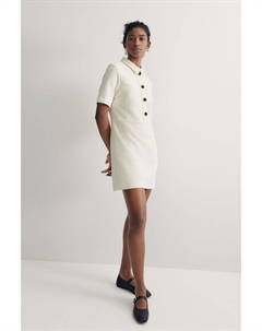 Платье букле, бежевый H&m