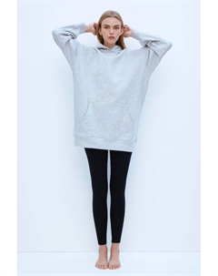 Платье оверсайз с капюшоном, серый H&m