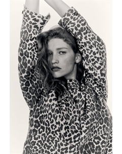 Блузка из твила без застежек, мультиколор H&m