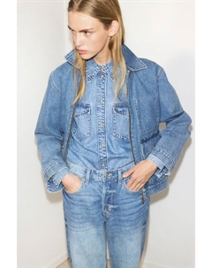 Джинсовая куртка, голубой H&m