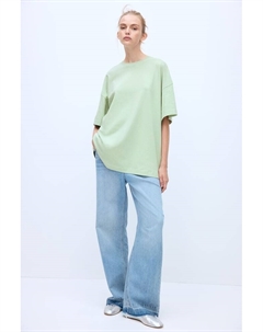Футболка оверсайз, зеленый H&m