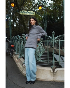 Джинсы Barrel Regular, голубой H&m