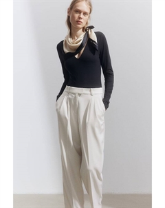 Брюки длиной 7/8, бежевый H&m