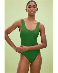 Купальник с мягкими чашками, зеленый H&m