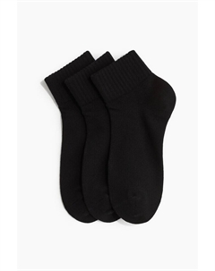 3 упаковки спортивных носков DryMove, черный H&m