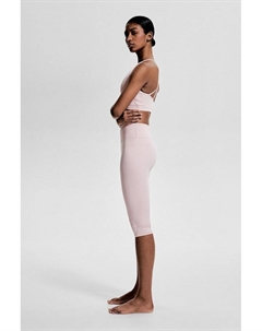 Спортивные леггинсы-капри из материала softmove, розовый H&m