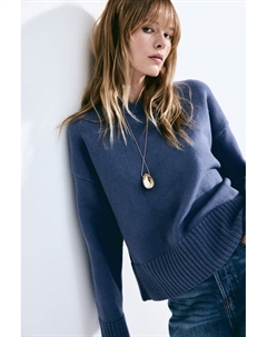 Свитер тонкой вязки, синий H&m
