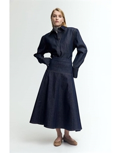 Юбка джинсовая А-силуэта, синий H&m