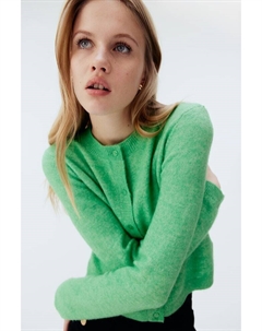 Кардиган тонкой вязки, зеленый H&m