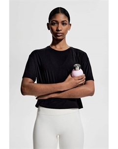 Спортивная рубашка свободного кроя из материала DryMove, черный H&m