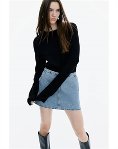 Свитер тонкой вязки, черный H&m