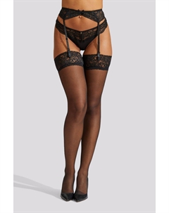 Комплект чулок и подтяжек, черный Ann summers