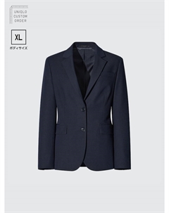 Пиджак, синий Uniqlo
