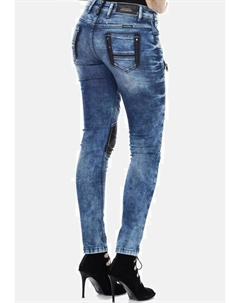 Джинсы облегающие, синий Cipo&baxx