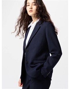 Пиджак, синий Uniqlo