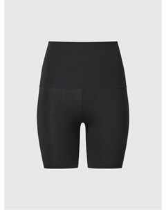 Теплые шорты heattech, черный Uniqlo