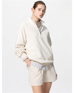 Легкие шорты из хлопка, бежевый Uniqlo