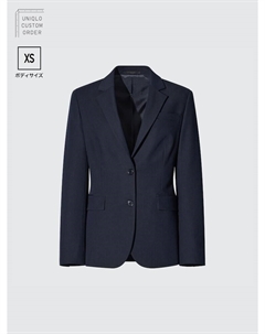Пиджак-Стрейч, синий Uniqlo