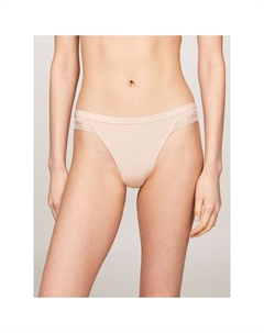 Удобные стринги, кружевные, женские, комфортные, цвет Try Pink Tommy hilfiger