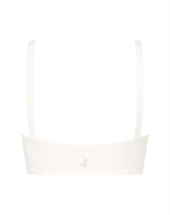 Бесшовное бюстье без косточек Zero Feel Bliss для женщин, цвет Silk White Sloggi