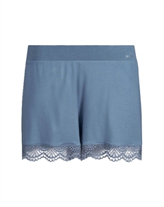 Женские пижамные шорты с эластичной резинкой на талии Every Night In Mix & Match, цвет S336 Faded Denim Blue Skiny