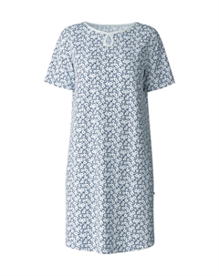 Женская хлопковая рубашка для сна Sweet Dreams, цвет 521 Arctic Ice Calida