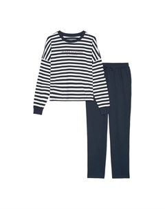 Пижамы Mix & Match Хлопок, сине-белый Marc o'polo