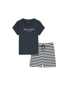 Пижамы Mix & Match Хлопок, сине-белый Marc o'polo