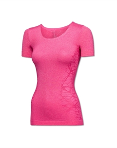 Футболка с половиной рукава, цвет Pink-mel. Schiesser