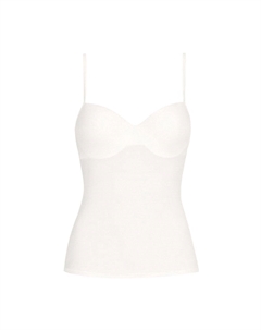 Топ-бюстгальтер с чашкой Allure, кремовый Hanro