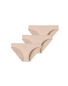 Комплект трусов из 3 невидимых кружев, песочный Schiesser