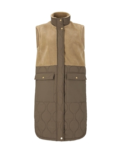 Жилет Hollie с практичной защитой подбородка, цвет 5180 Travertine Weather report