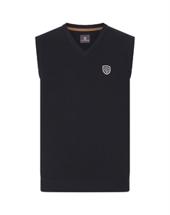 Жилет-свитер СКОРЛАН, черный Jan vanderstorm