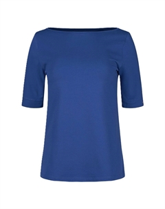 Женская пижама Night in с короткими рукавами и вырезом лодочкой, цвет S635 Dreamy Iris Skiny