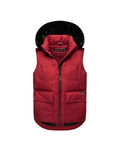 Стеганый жилет Коричный зайчик XIV, темно-красный Navahoo