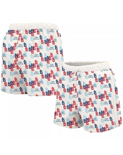 Женские белые шорты Lusso St. Louis Cardinals Marge Unbranded
