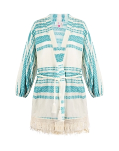 Толстовка Kimono, бирюзовый Izia