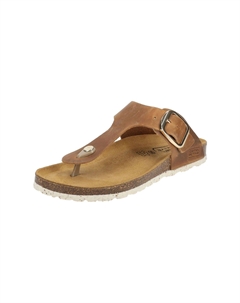 Кожаные стринги, цвет Natur Camel active